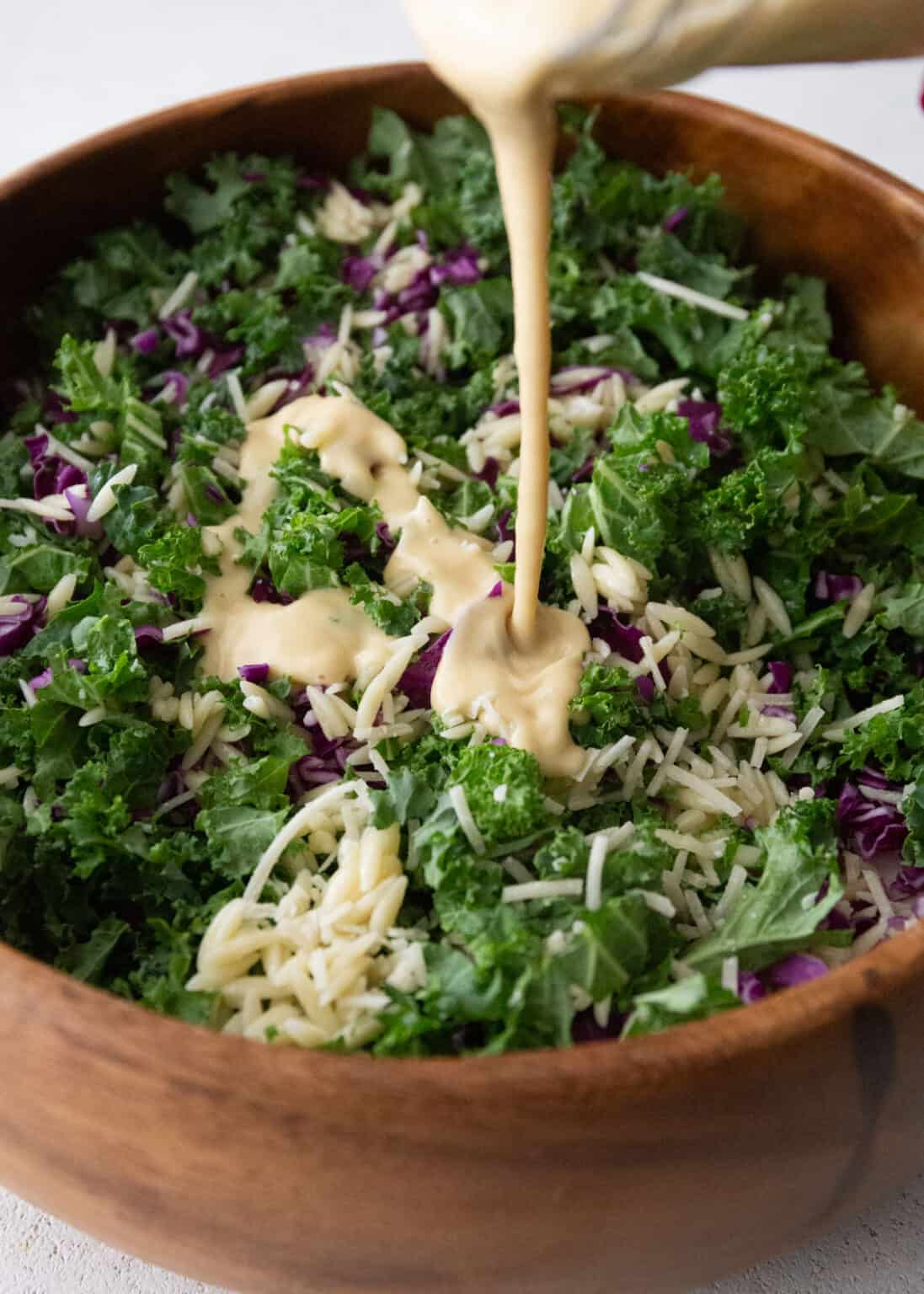 Kail Rozo Kale Orzo Salad Recipe