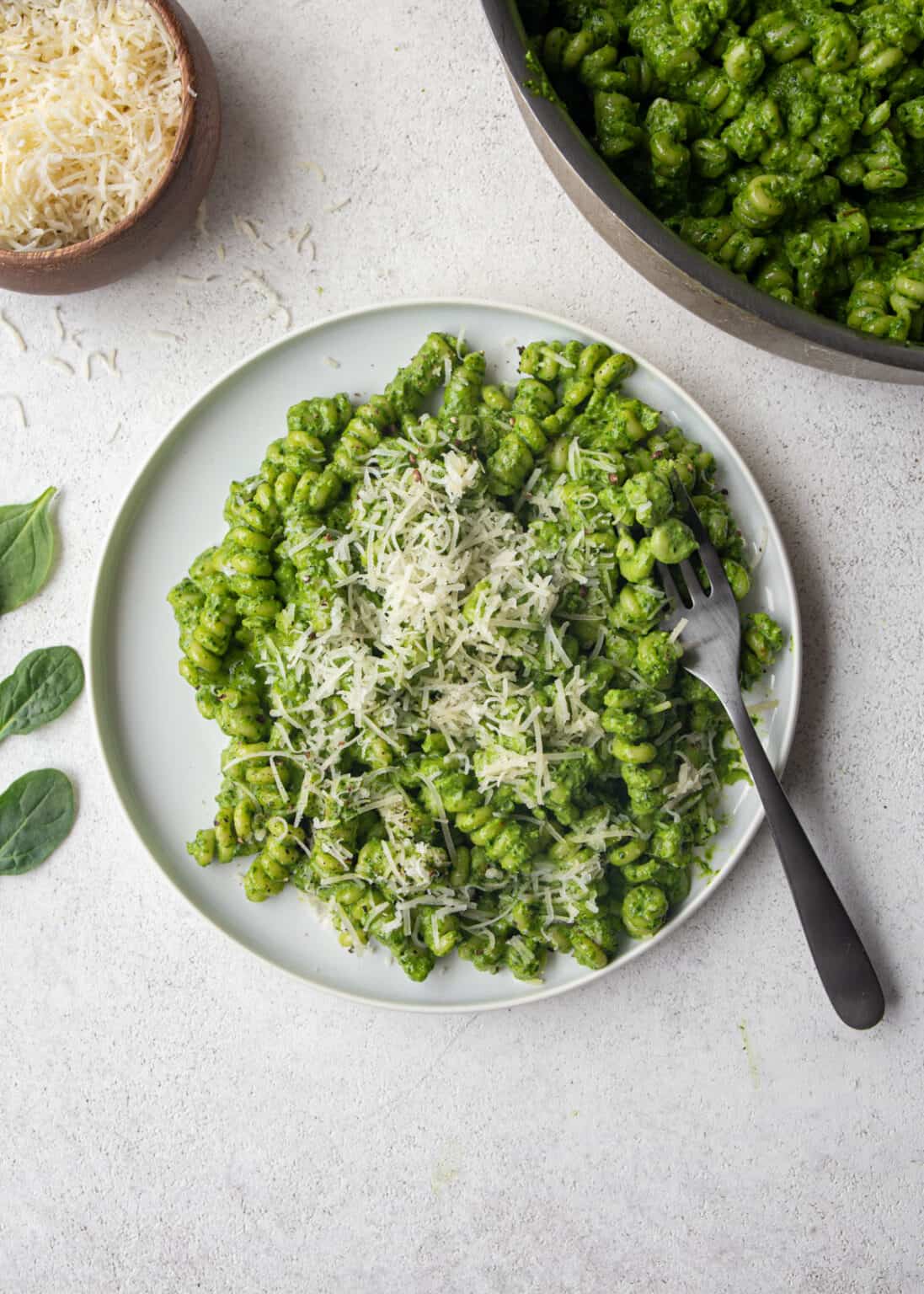 Spinach Pesto Pasta Recipe