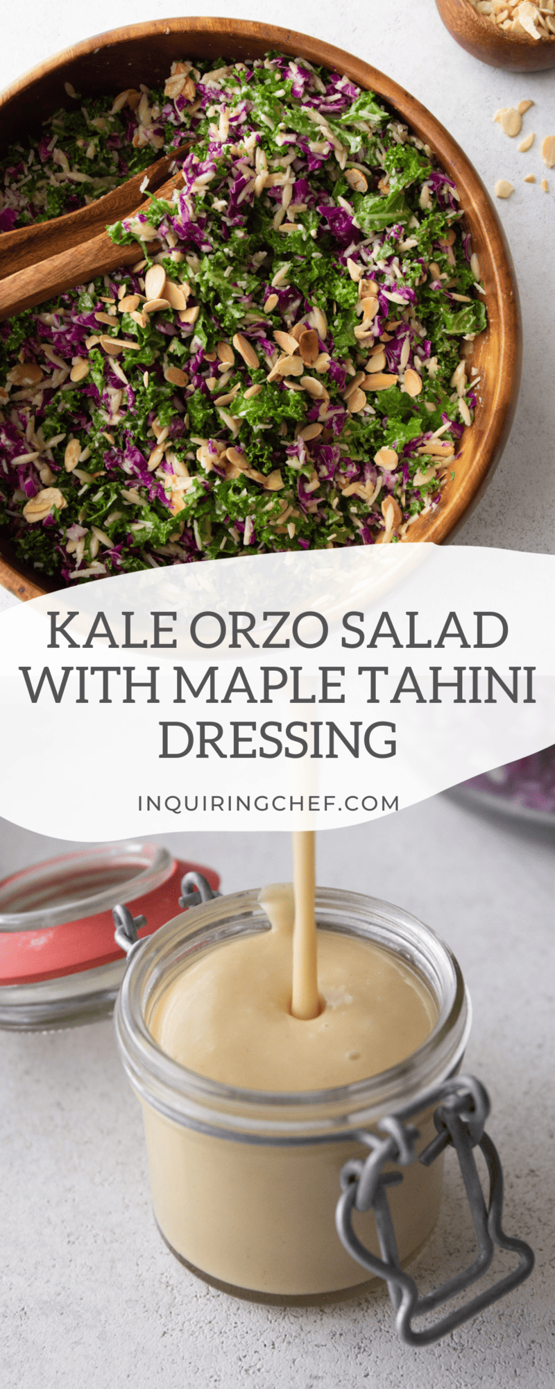 kale orzo salad