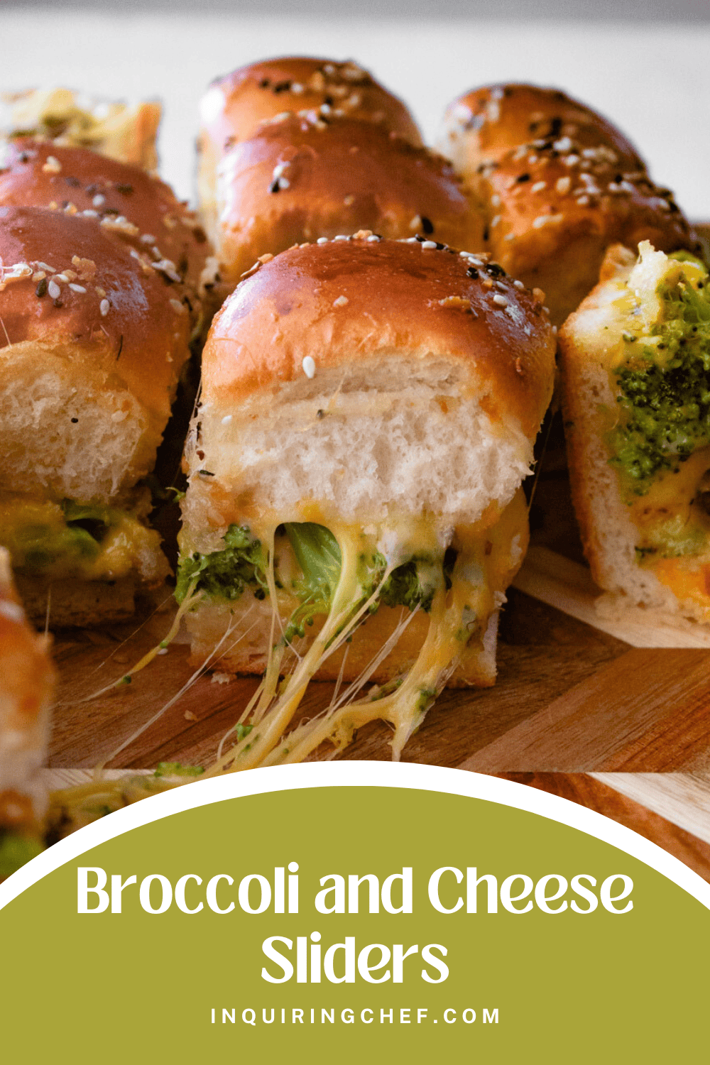 broccoli and cheese sliders
