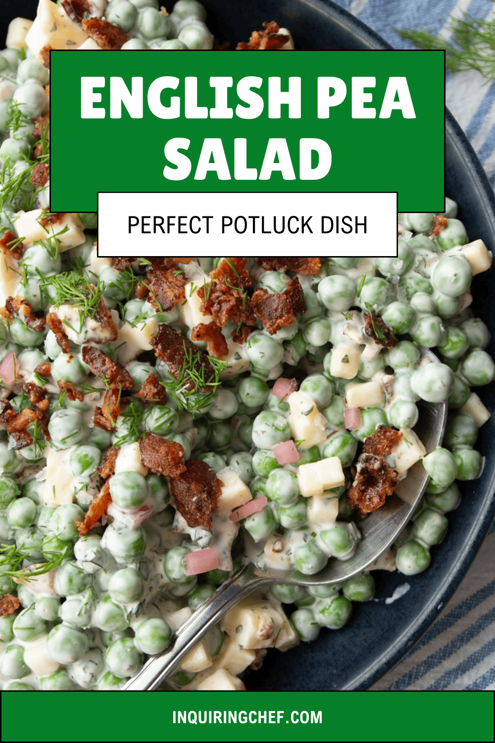 english pea salad