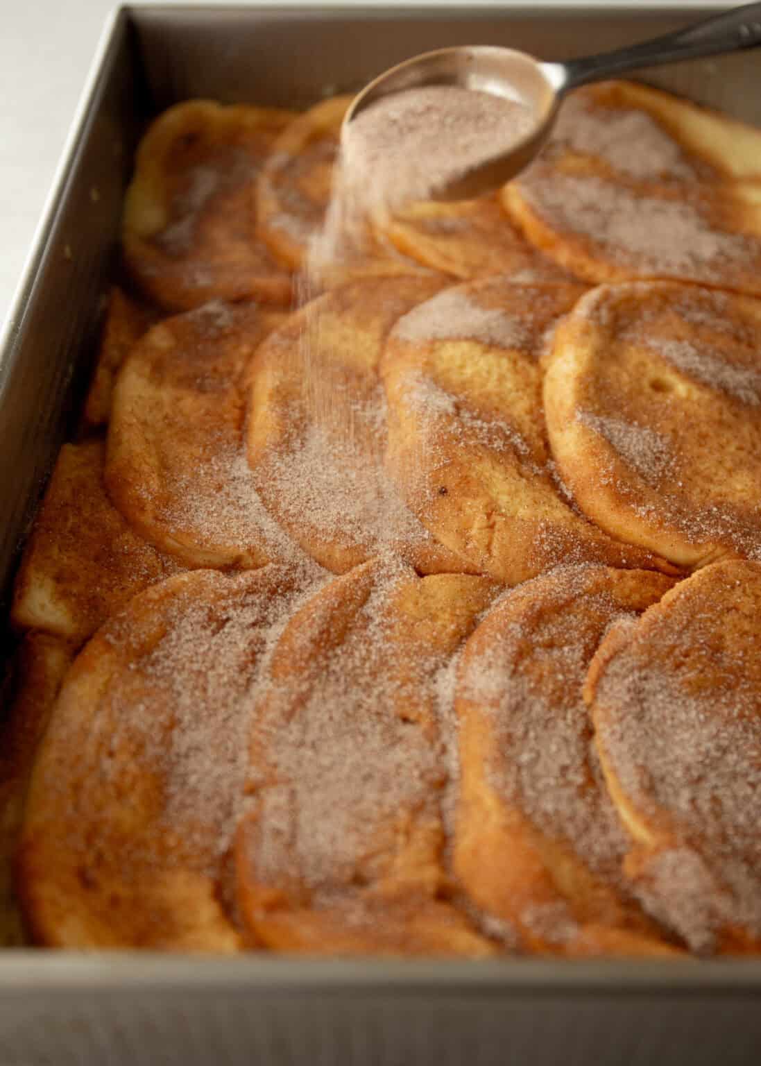 Brioche French Toast Casserole (easy overnight breakfast)